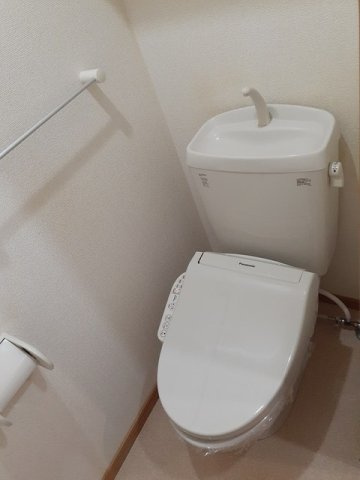 清潔感のあるトイレです