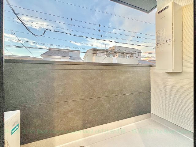 Cherim本陣十王町ⅡNorthのバルコニー