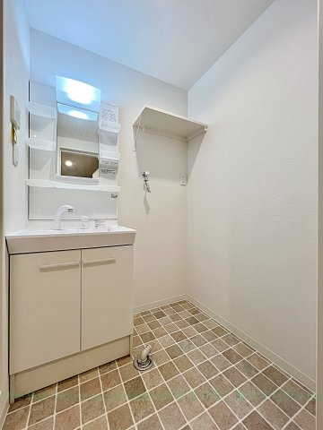 Cherim本陣十王町ⅡNorthの洗面所
