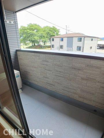 モンテリザイア藤岡　Ⅱのバルコニー|当社、チルホームのHPもご覧ください(^^)/物件情報多数♪