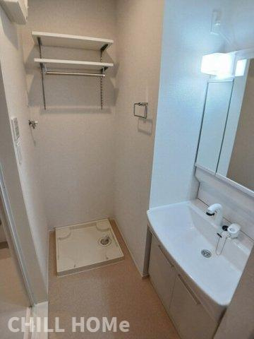 モンテリザイア藤岡　Ⅱの洗面所|当社、チルホームのHPもご覧ください(^^)/物件情報多数♪