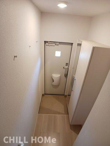 モンテリザイア藤岡　Ⅱの玄関|当社、チルホームのHPもご覧ください(^^)/物件情報多数♪