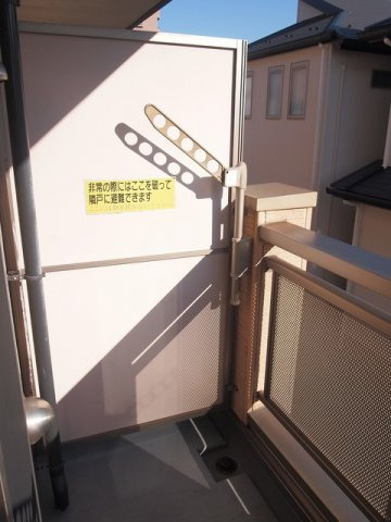 スカイホープのバルコニー