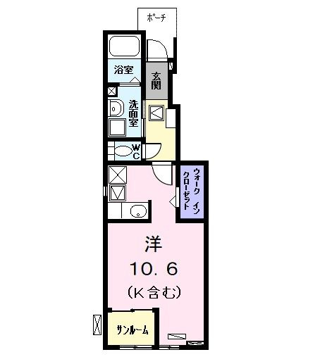 ジュネスの間取り