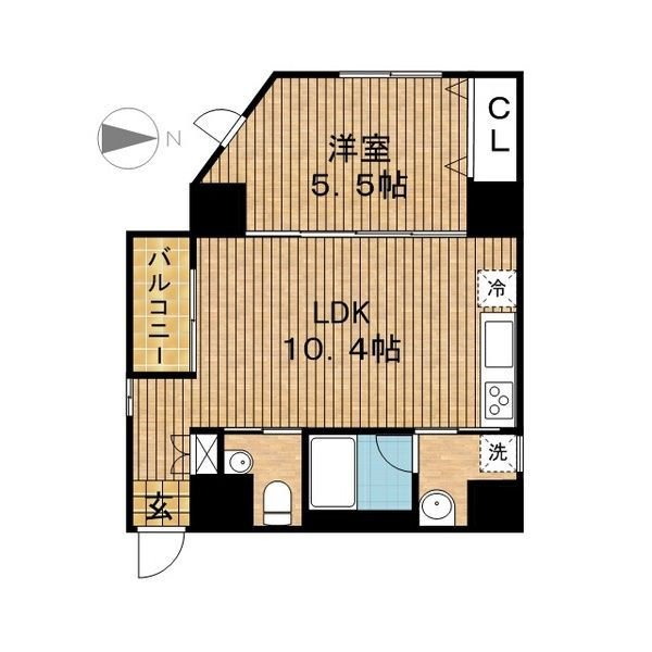 HONNMACHI BOX24の間取り