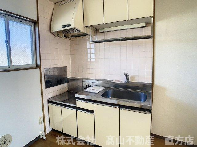 北九州市八幡西区木屋瀬５丁目のアパートのキッチン