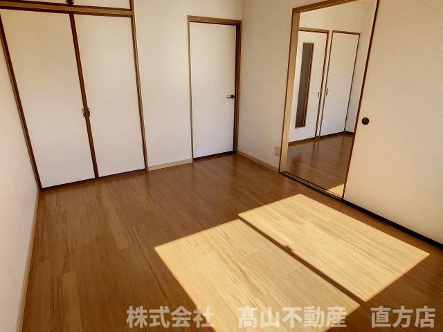 北九州市八幡西区木屋瀬５丁目のアパートの寝室