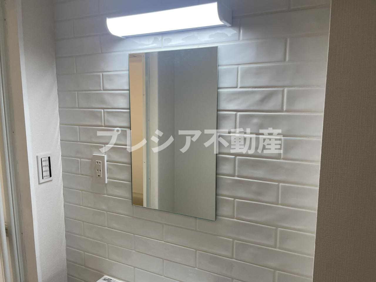 一ノ谷グリーンハイツI棟の洗面所