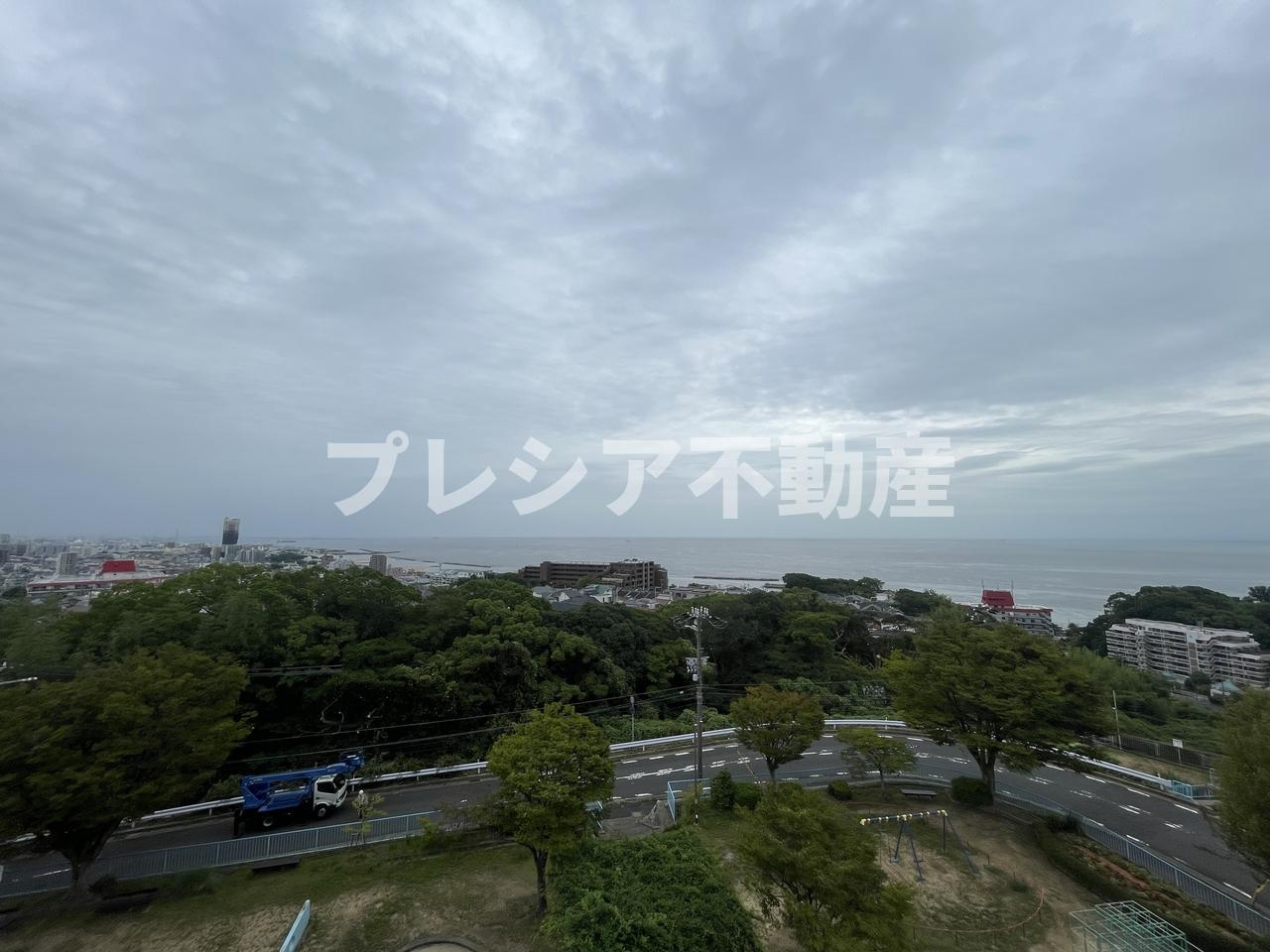 一ノ谷グリーンハイツI棟の展望