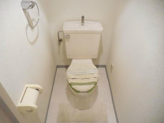 川崎市多摩区栗谷４丁目の賃貸マンションのトイレ