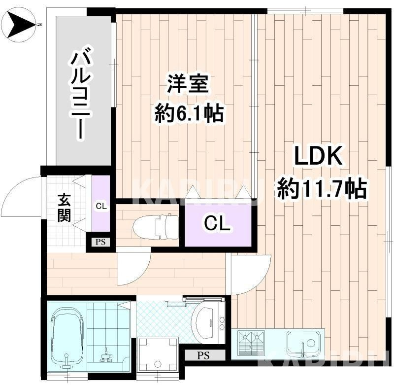 グランアイ鶴見の間取り