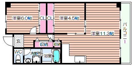 【間取り】 | 阪神ハイグレードマンション7番館