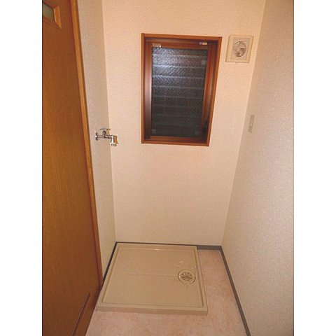 合志市豊岡の賃貸マンションの洗面所