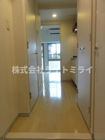 スカイコート菊川の玄関| 