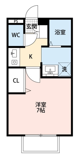 【間取り】 | セジュールつるみ