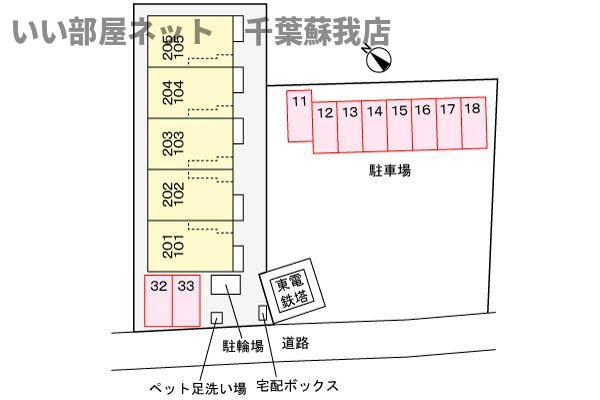 エアリーⅥの区画図