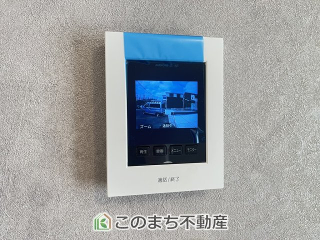 LiveleGarden.S下野市上大領の設備|モニタ付きインターホンで防犯面もしっかり安心♪