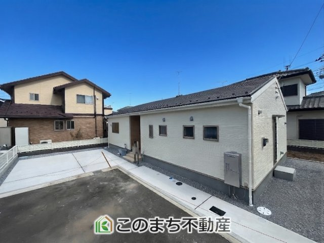 LiveleGarden.S下野市上大領の前面道路含む現地写真|前面道路含む現地写真