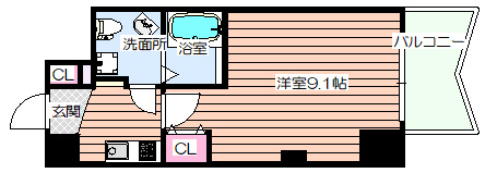 【間取り】 | セレニテ新大阪弐番館