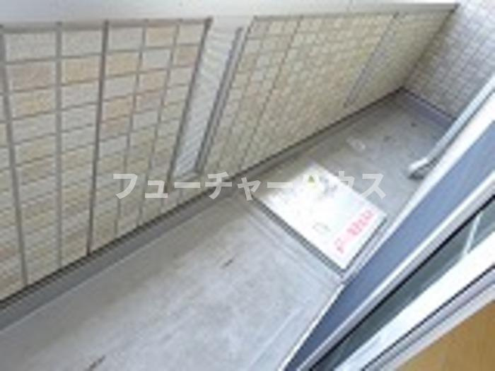 大黒屋　九番館のバルコニー