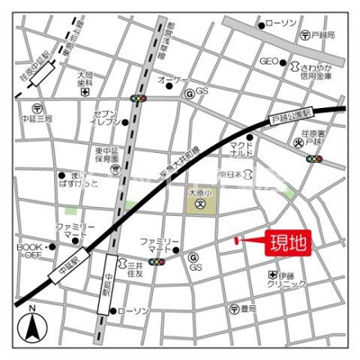【地図】 | ビィ・フォルマ中延