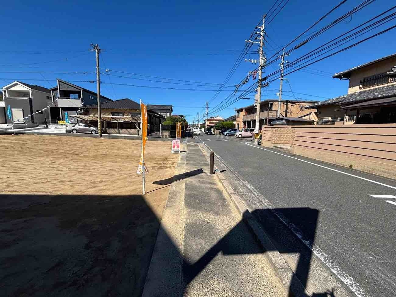 藤原三丁目の前面道路含む現地写真|現地（2026年7月27日）撮影