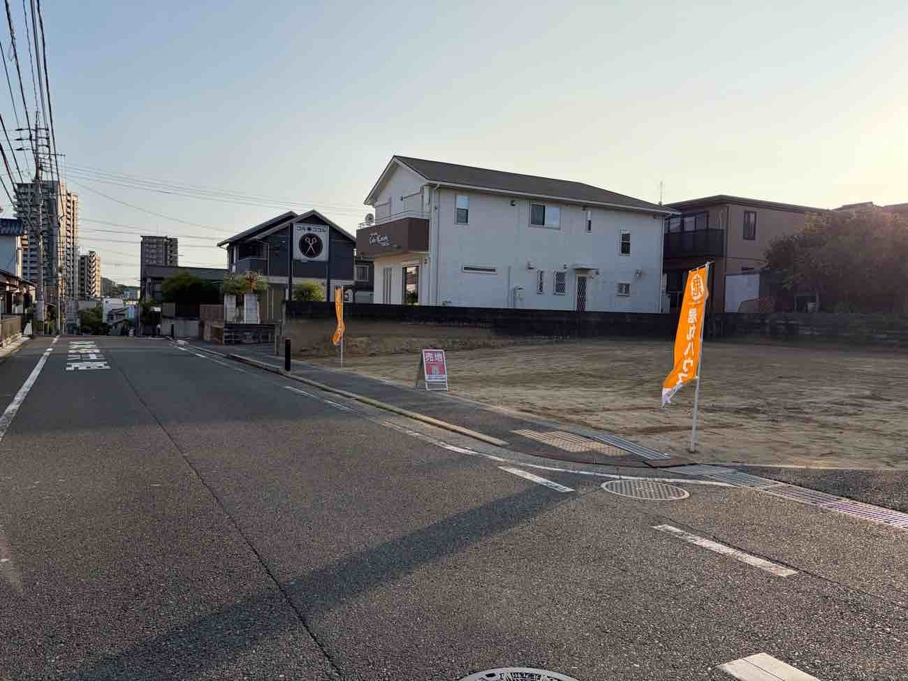 藤原三丁目の前面道路含む現地写真|現地（2026年7月21日）撮影