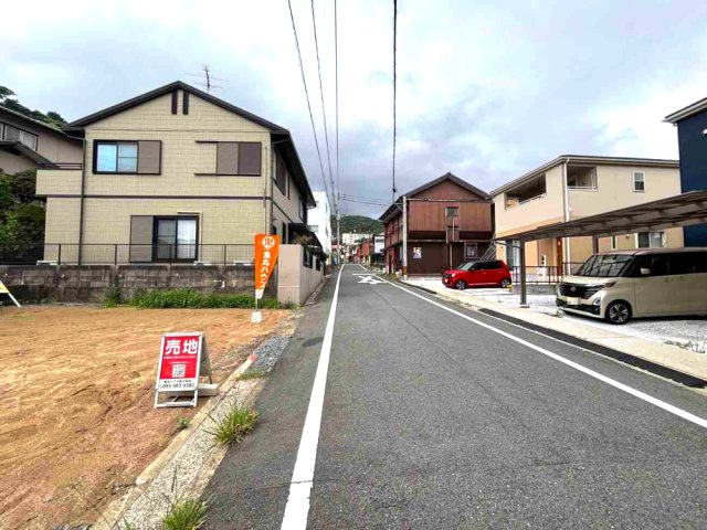 帆柱一丁目の前面道路含む現地写真|現地（2026年9月7日）撮影