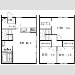 クワテュオール沓市場の間取り