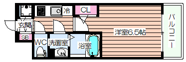 【間取り】 | エスリード大阪デュアルゲート