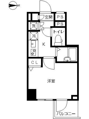 【間取り】 | スカイコート菊川