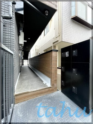 (仮称）志村坂上新築アパートのエントランス