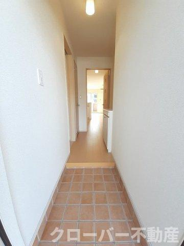 ミルト仏生山Ｂの玄関