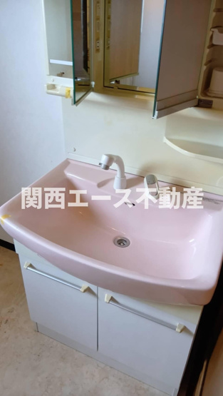 【洗面所】 | 東石切町４丁目貸家