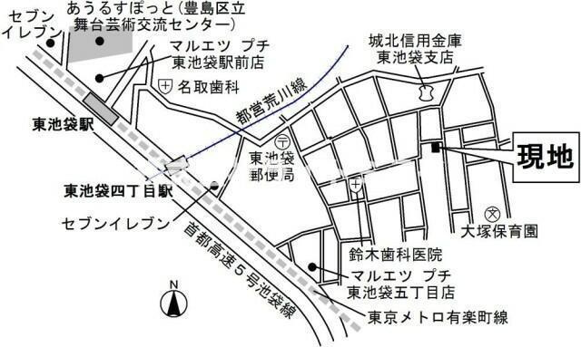 ＫＩＫ大塚ヒルズの地図| 