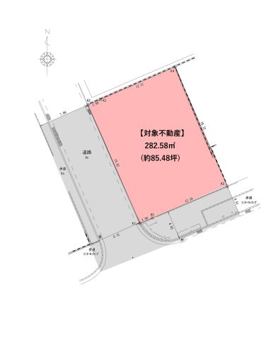 山寺町の土地図|1区画