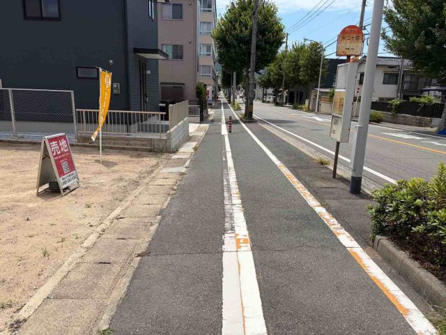 中二十町の前面道路含む現地写真|現地（2026年7月29日）撮影