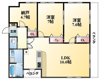 【間取り】 | エステート箕輪