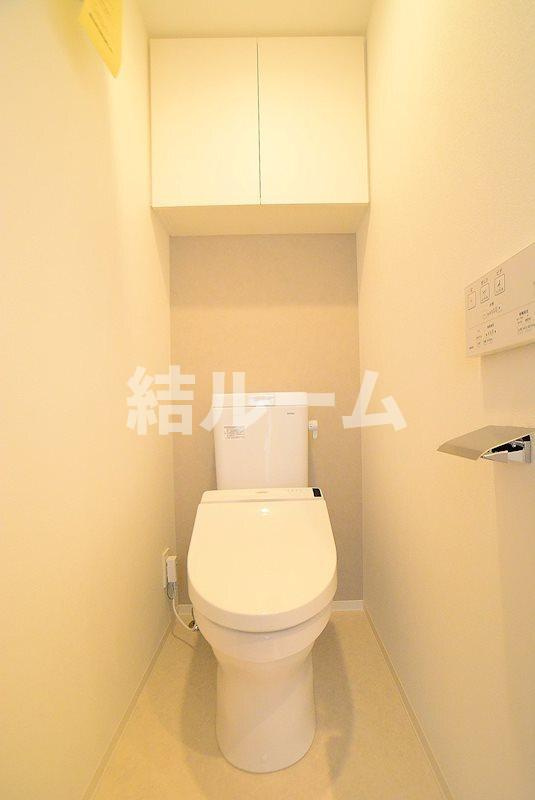練馬区桜台３丁目の賃貸マンションのトイレ