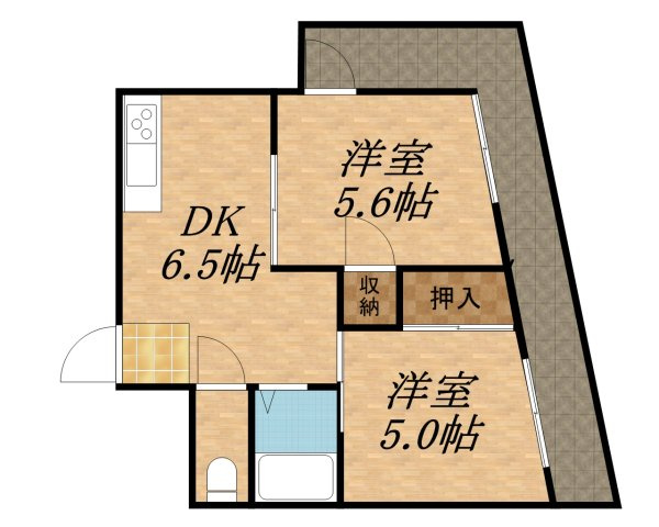 サン光明の間取り