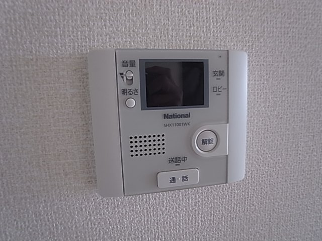 神戸市須磨区車字梨川のアパートのセキュリティ|TVモニター付き