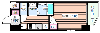 【間取り】 | エステムコート大阪WEST