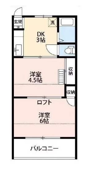 【間取り】 | b’CASA東松山Ⅲre-born | 「b’CASA東松山Ⅲre-born」