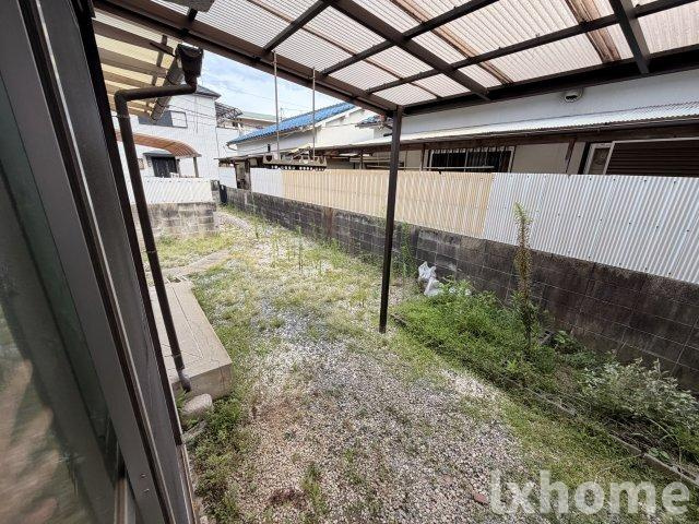 西脇貸家の庭|たまにはお庭で休日を過ごしてみるのもよいかもしれません