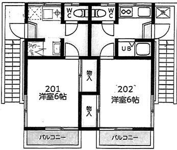 【間取り】 | コーポエクセル