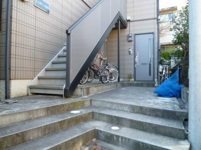エスポワール目白　テラスハウス　駅近　南西角部屋のエントランス