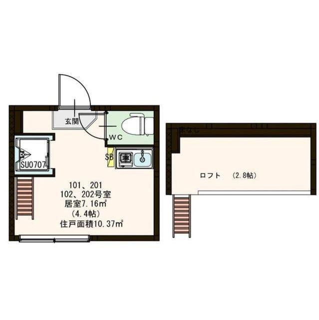 GLANZ大塚の間取り
