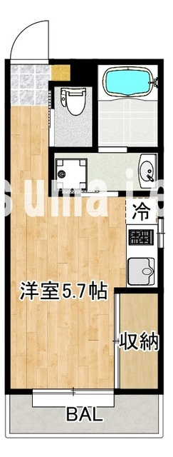 マウナケア大宮の間取り|間取り図