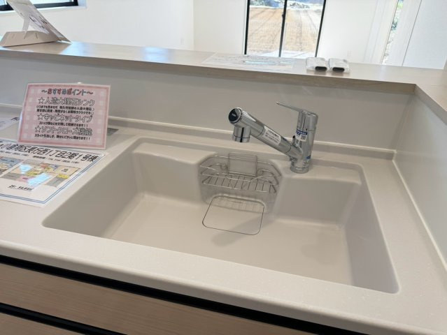  For.M Iーフォルムー小倉南区長行西1丁目2期　【小倉南区　新築戸建て】のキッチン|浄水器一体型の水栓♪　【小倉南区　新築戸建て】 