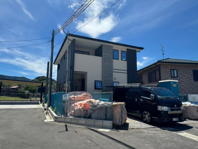  For.M Iーフォルムー小倉南区長行西1丁目2期　【小倉南区　新築戸建て】の外観|現地撮影　2026,7,28　 For.M Iーフォルムー小倉南区長行西1丁目2期　【小倉南区　新築戸建て】
